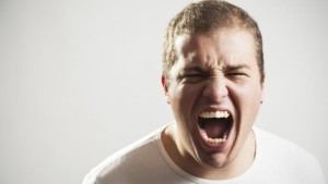 Young Man Screaming